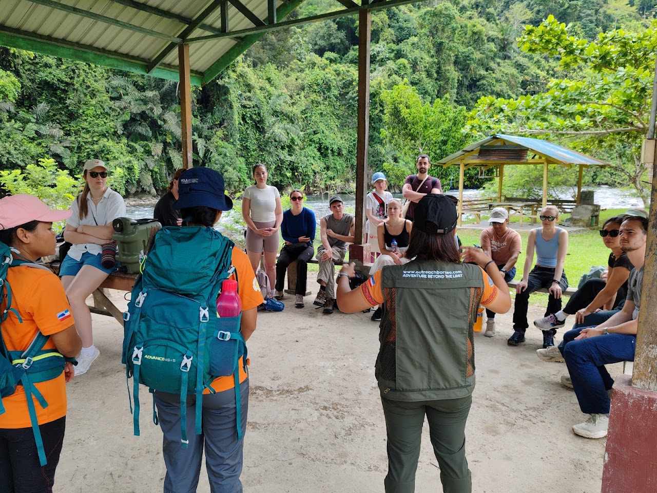Outreach Borneo Camp team building