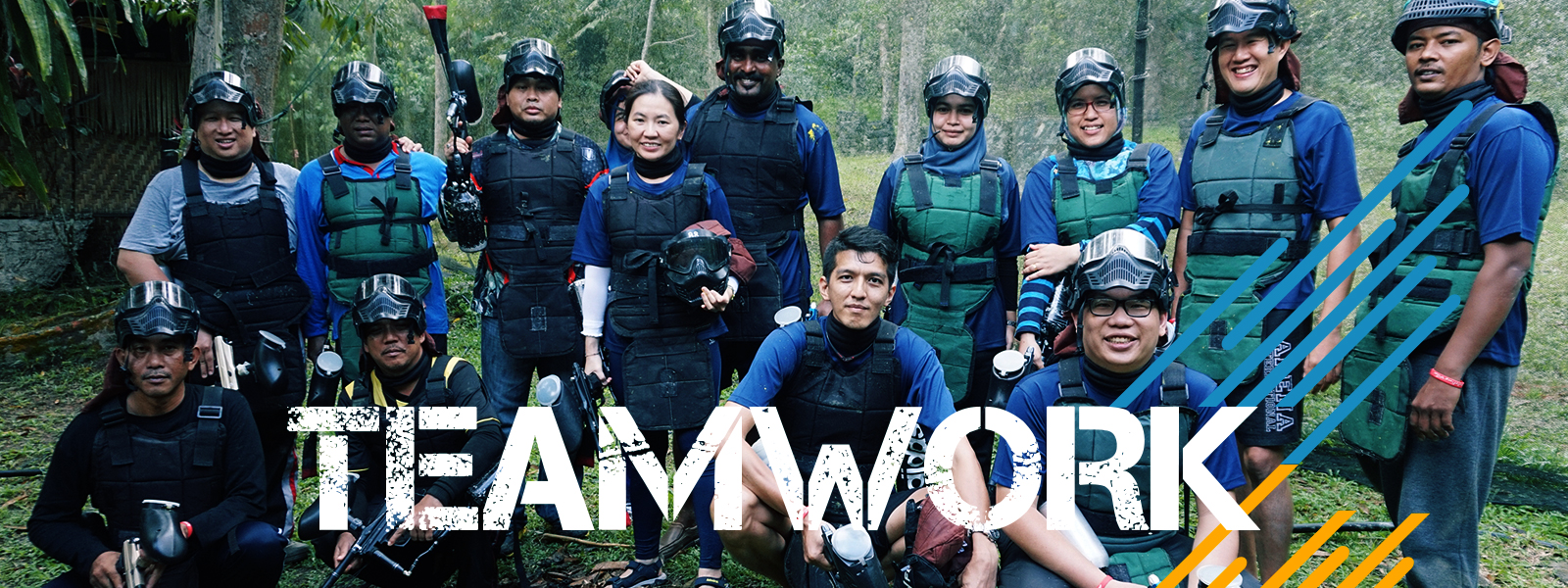 QOM Learning Group team building